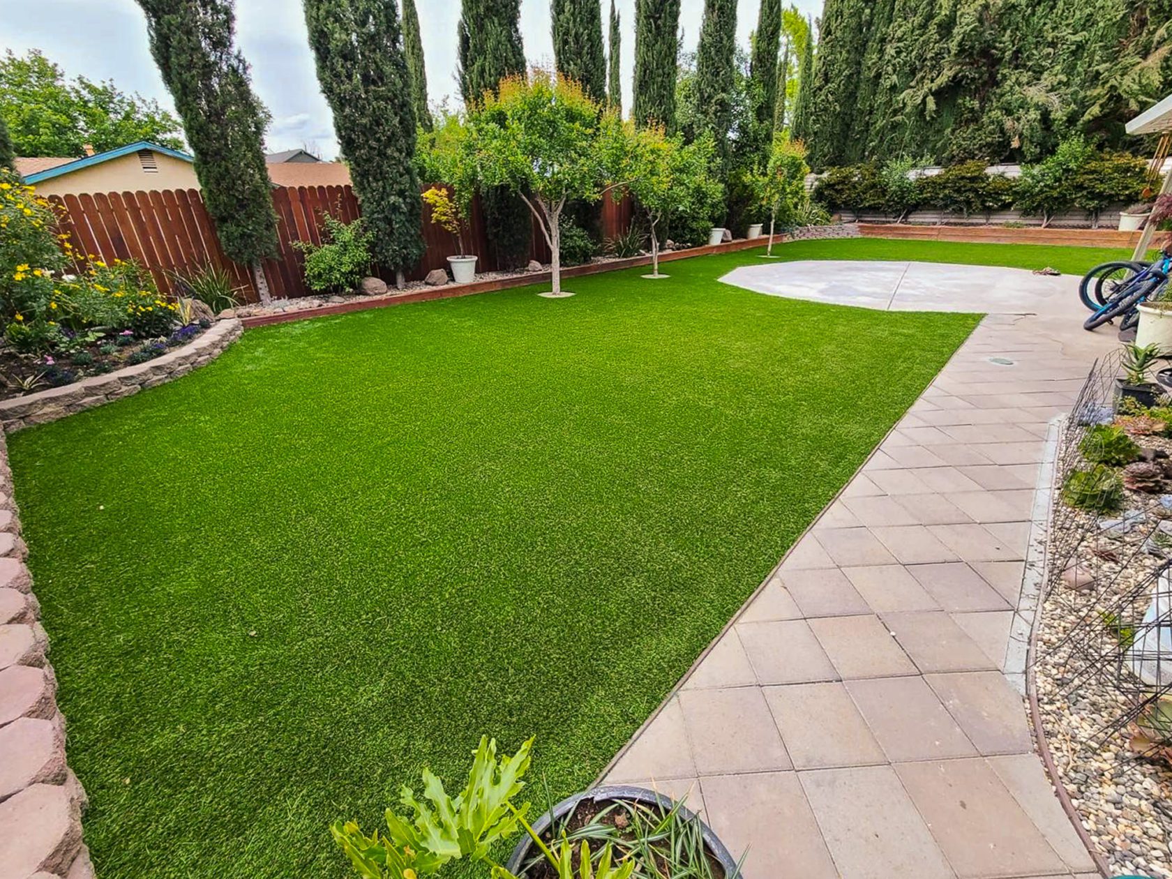 Sacramento Artificial Turf Installation Caligreen Landscaping Inc
