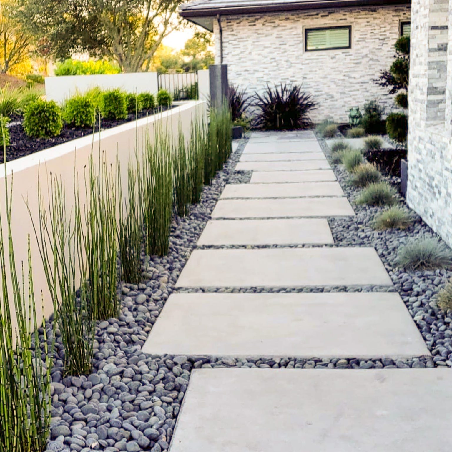 Sacramento Xeriscaping Installation - Caligreen Landscaping Inc